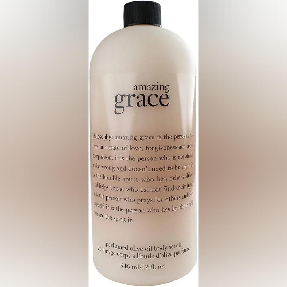 Philosophy Amazing Grace Perfumed Olive Oil Body Scrub 946 mL/32 fl. oz. Sealed